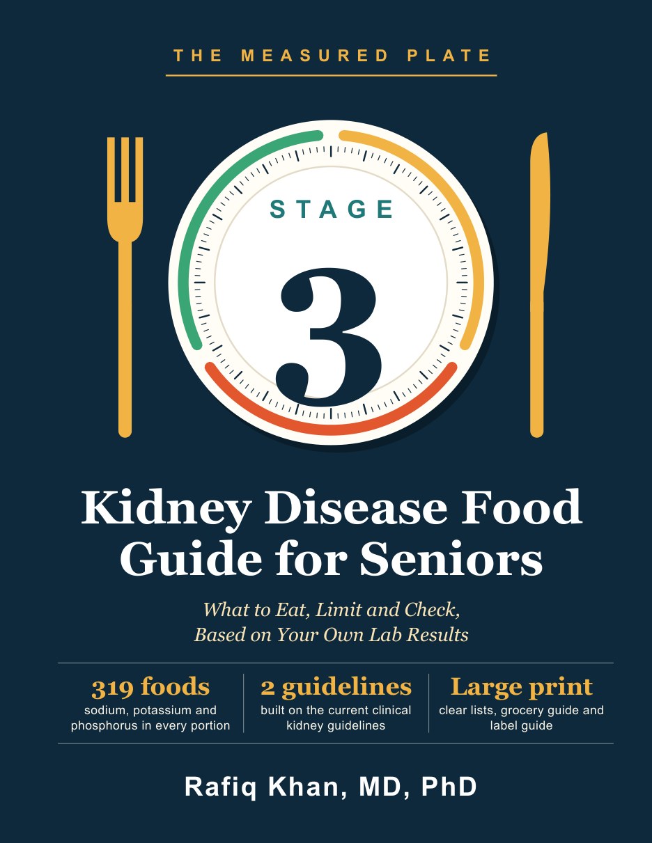 Cover of Stage 3 Kidney Disease Food Guide for Seniors